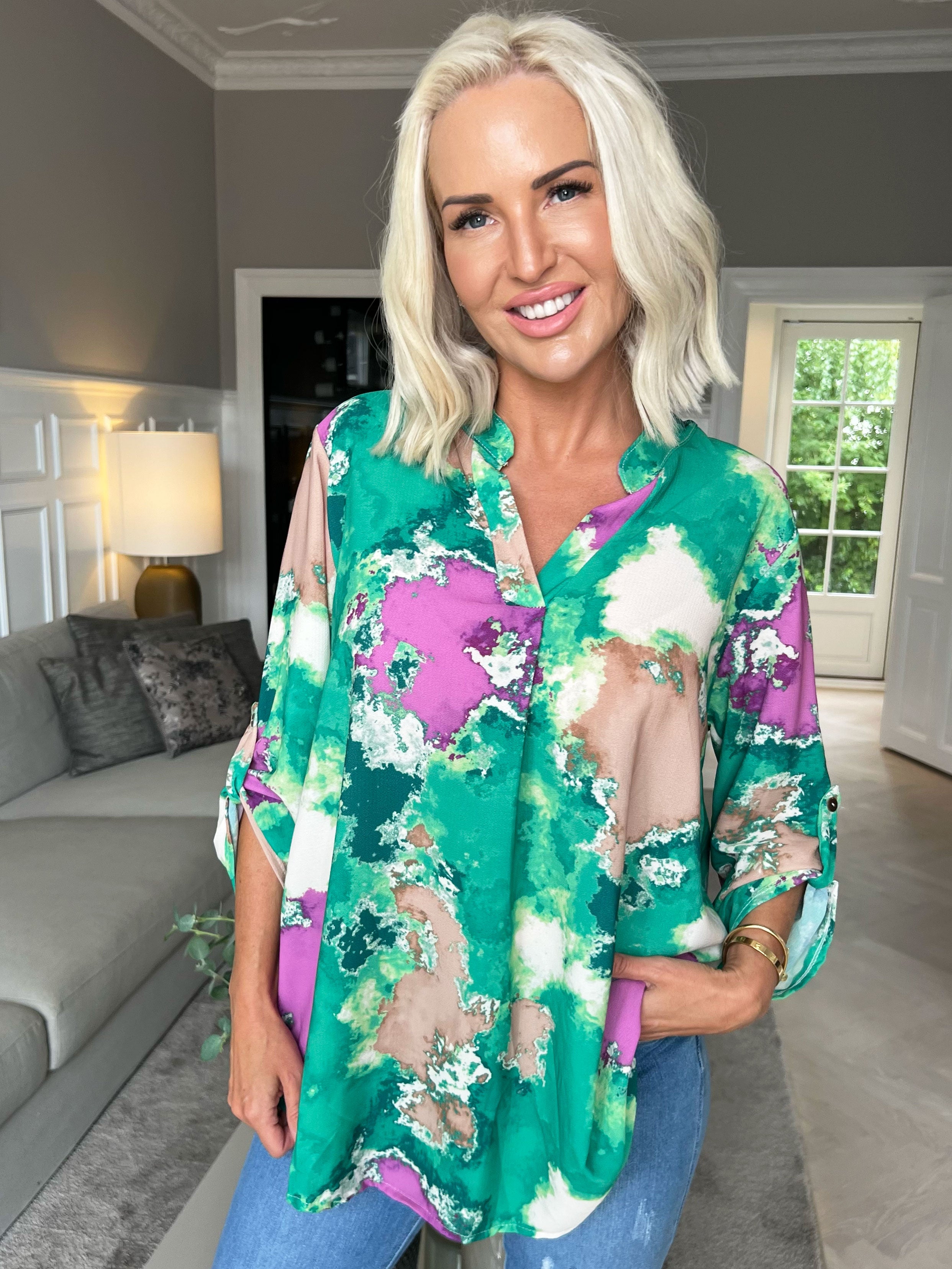 Vanesa Batik - Tunika i batikmönster